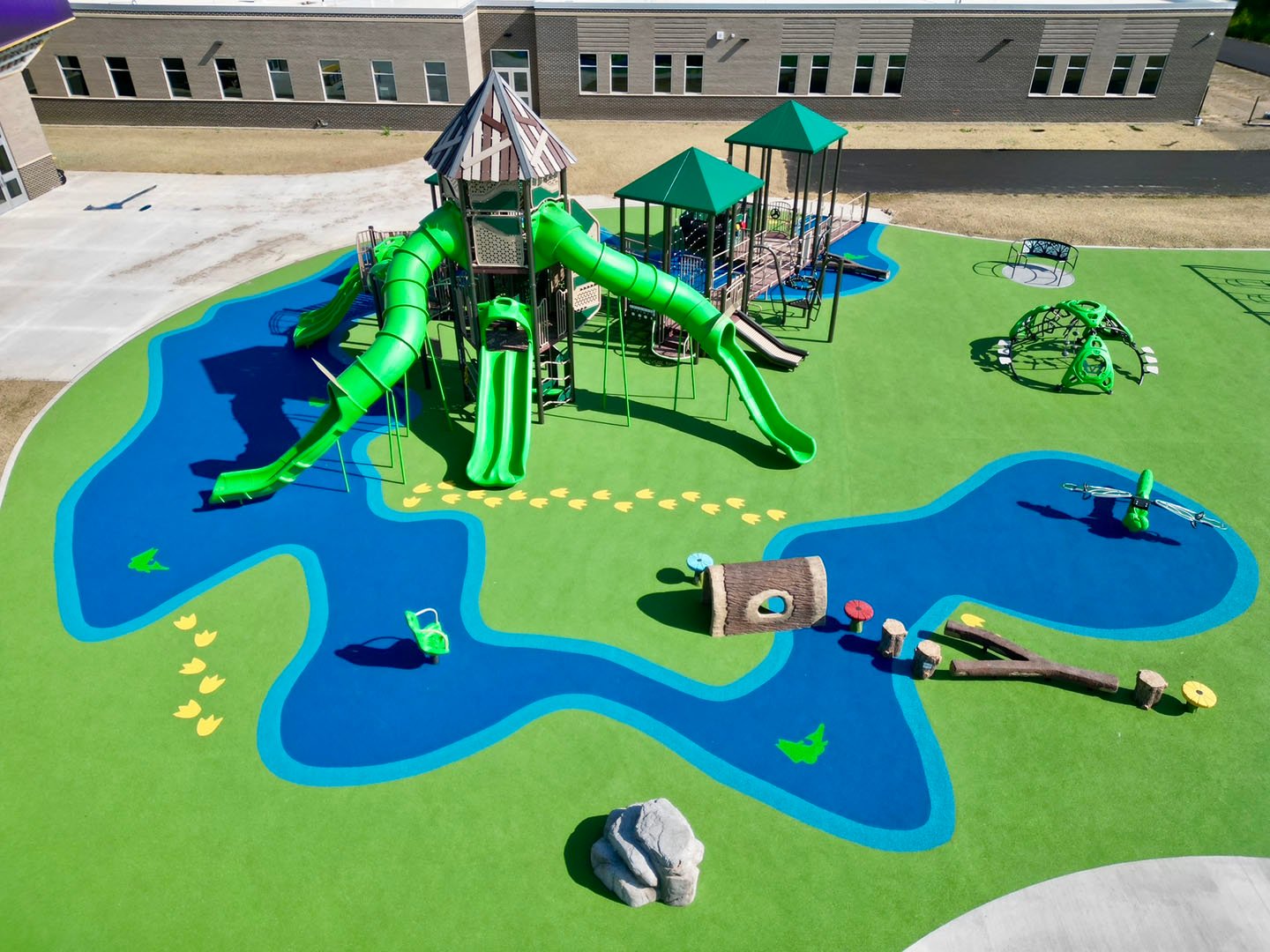 Poured-inPlace Rubber surfacing