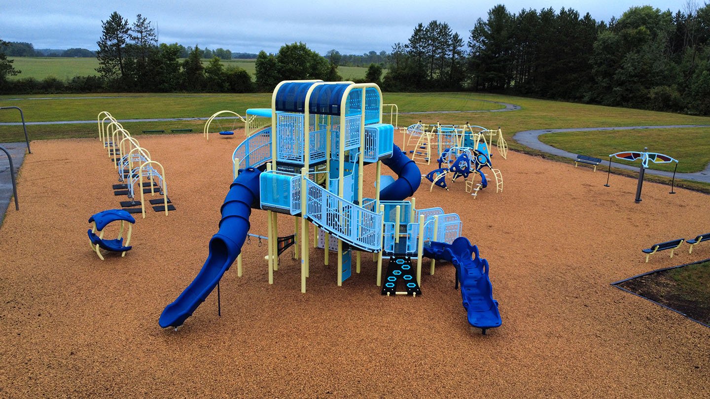 engineered wood fiber playground