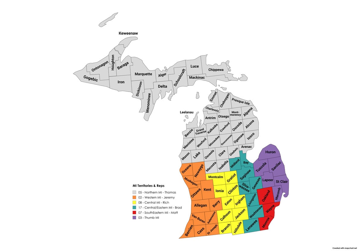 Michigan Map